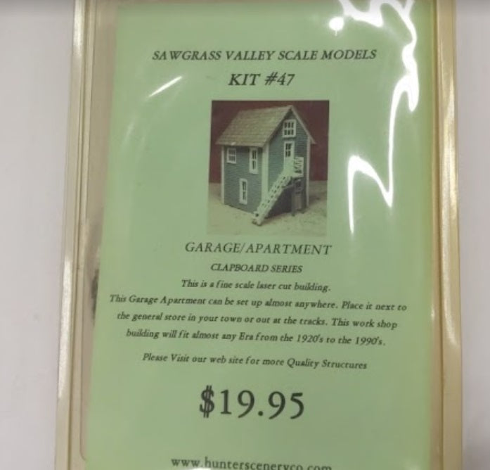 Sawgrass Valley 47 HO Garage/Apartment Clapboard Series Kit