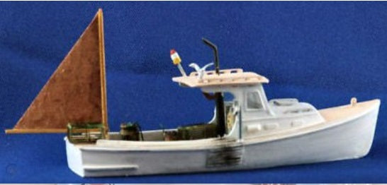 Sea Port Model Works H128-4 HO 34' Working Lobster Board Kit