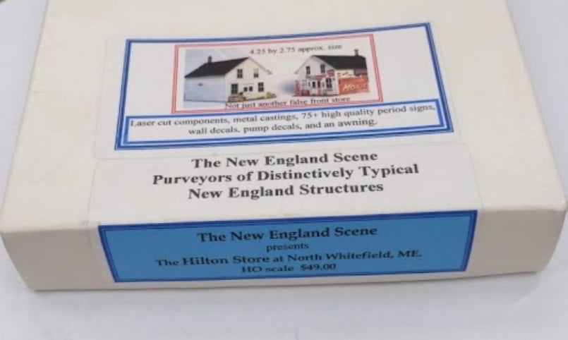 New England Scene HO Hilton Store at North Whitefield Kit