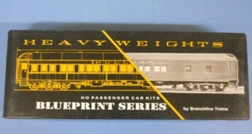 Branchline Trains 7800 HO 1920-50'S Green Scheme Kit Blueprint Series