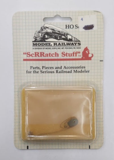Model Railways 6012 HO Block And Tackle Includes Brass Block & Chain