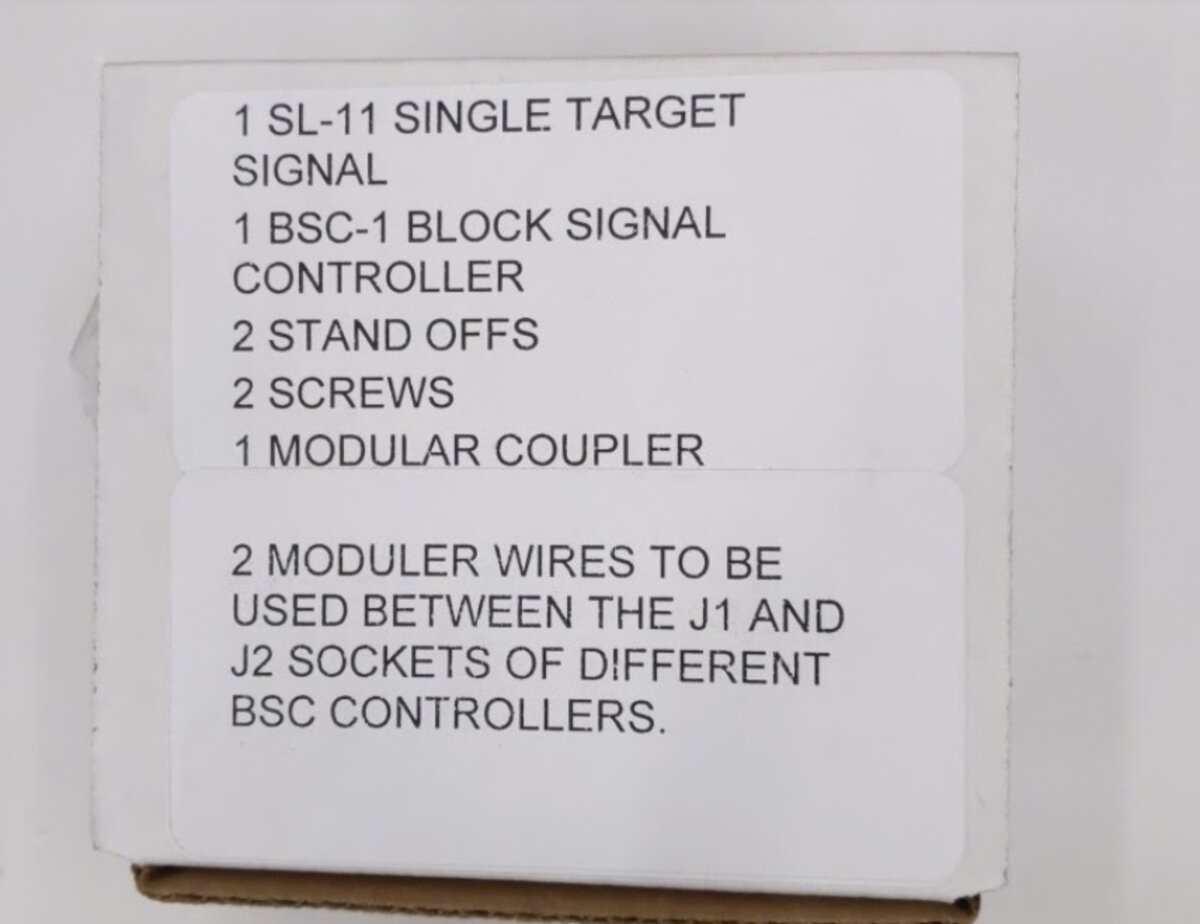Custom Signals SL-11 O Scale Single Target Signal