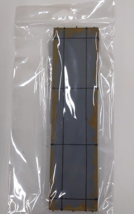 Acme O Scale Steel Plates Weathered and Painted for Flat