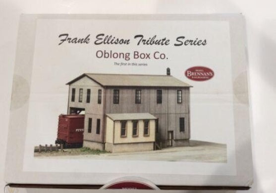 Brennan O Scale Oblong Box Co Model Kit Frank Ellison Tribute Series