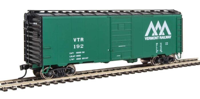Walthers 910-1438 HO Vermont Railway 40' PS-1 Boxcar RTR #192