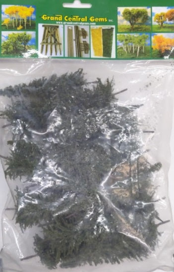 Grand Central Gems 295-T1 HO Medium Pines (Bag of 15)