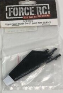 Force RC FCE2021 Upper Main Blade Set (1 Pair): MH-35/FHX