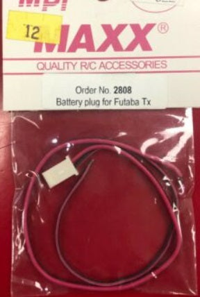 Maxx Products 2808 Battery Plug For Futaba Tx