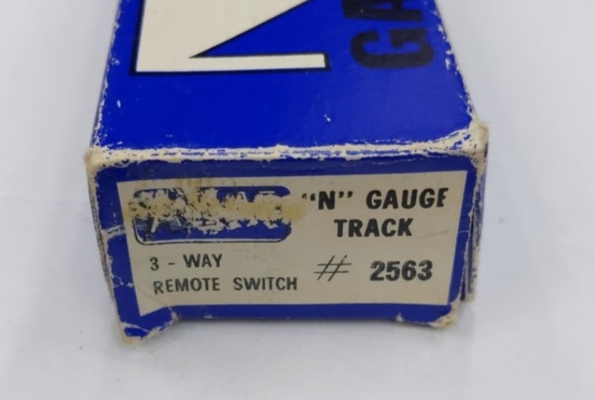 Atlas 2563 N Scale 3-way Remote Track Switch Turnout