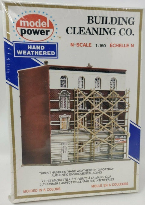 Model Power 1542 N Scale Building Cleaning Co. Kit