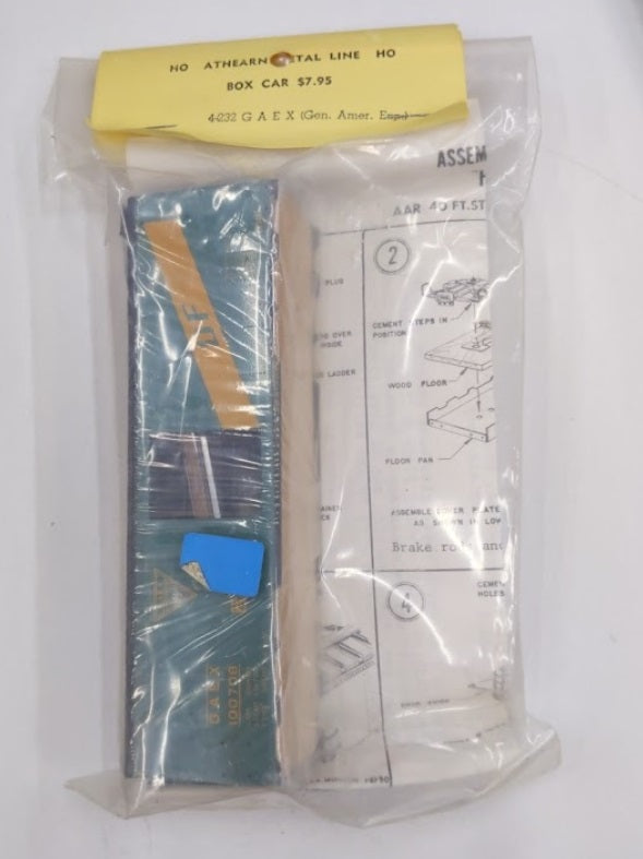 Athearn 4-232 HO GAEX Box Car Kit
