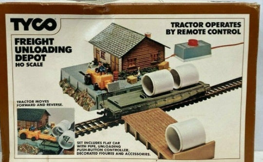 Tyco 931 HO Freight Unloading Depot Kit – Trainz