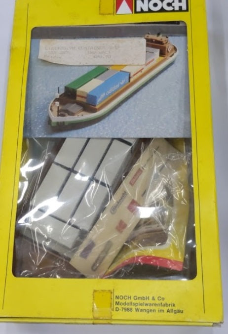 Noch 3576 N Scale Container Ship Kit 282x72x60mm