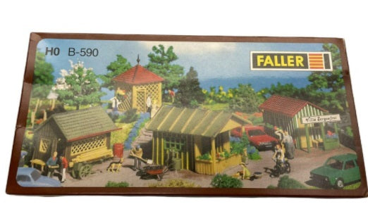 Faller B-590 HO Cottages Kit