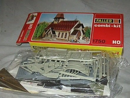 Faller 1750 HO Church Kit