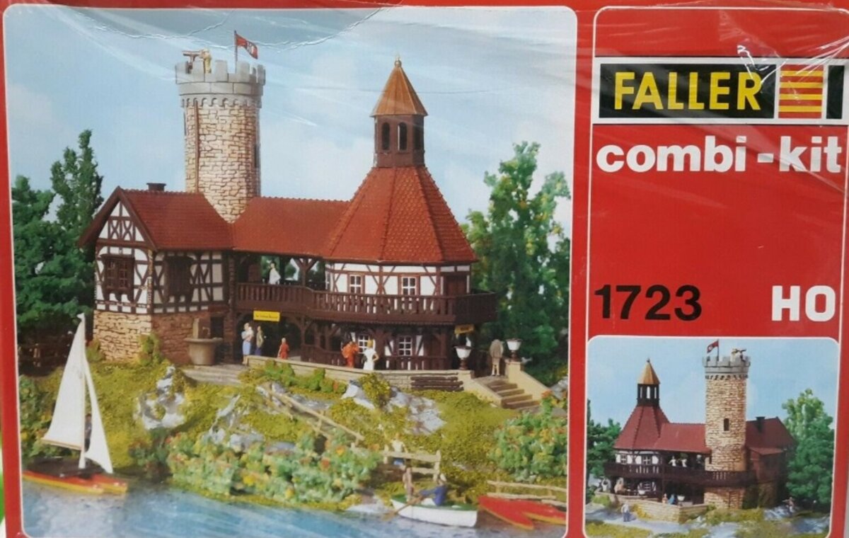 Faller 1723 HO Combi-Kit Pavillian Kit