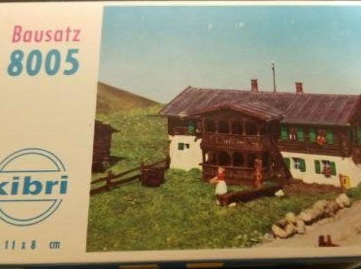 Kibri 8005 HO Alpine Country House Kit