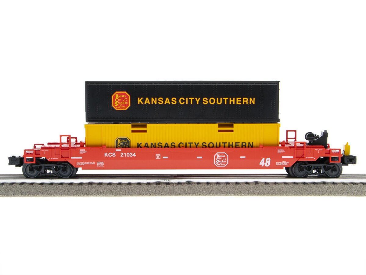 Lionel 2123030 KCS ET44 LionChief O Gauge Diesel Starter Freight Train Set