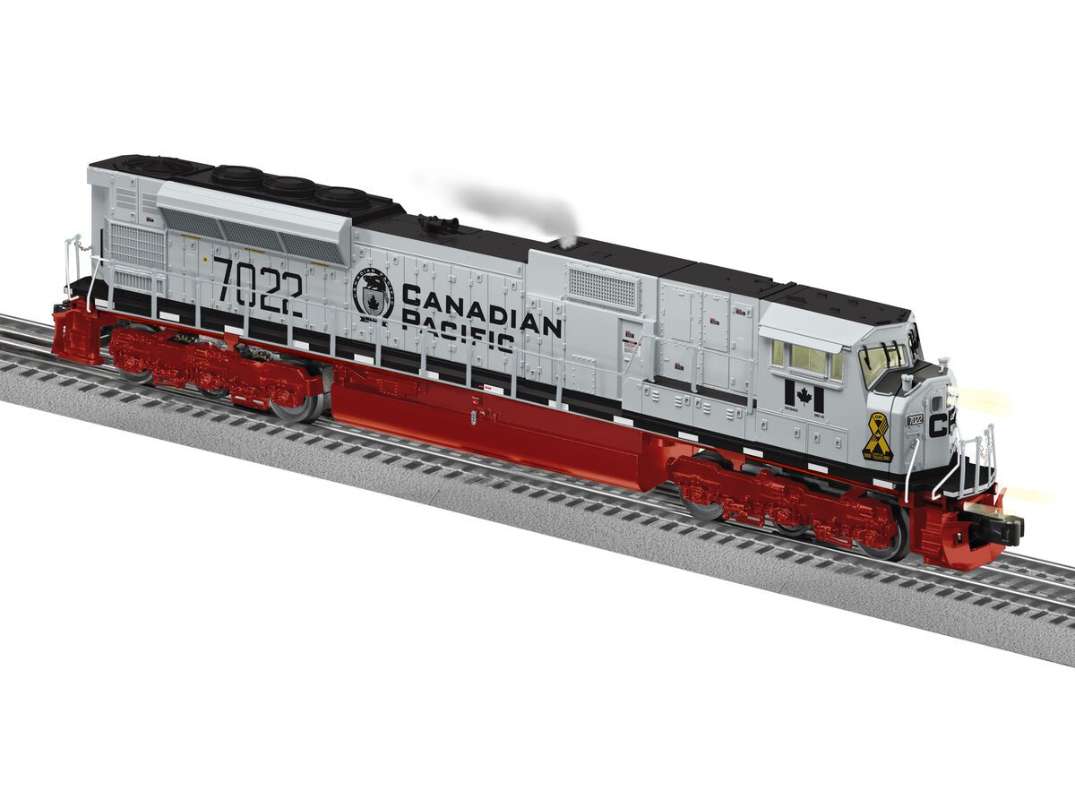 Lionel 2233621 O BTO Canadian Pacific Veterans SD90MAC Diesel Locomotive #7022