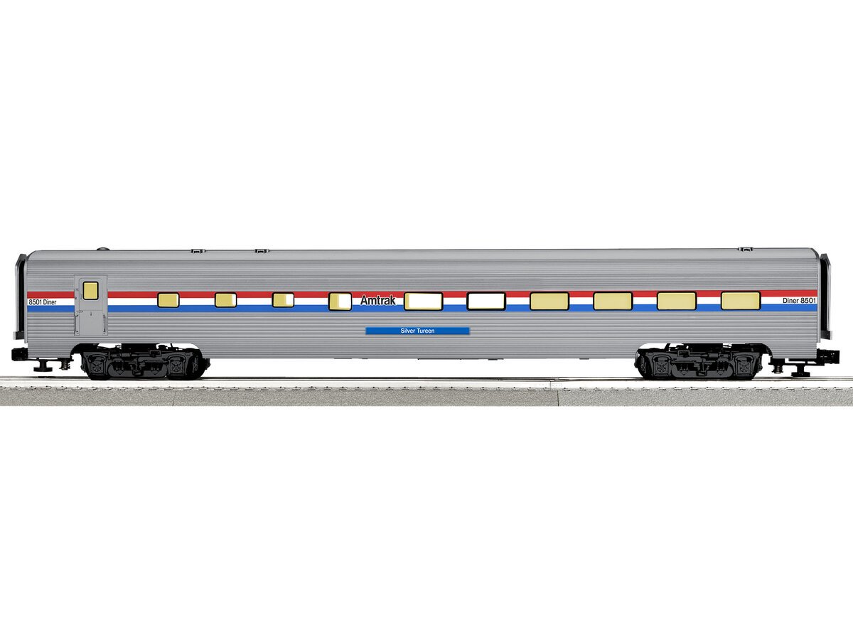 Lionel 2227280 O Amtrak Phase III StationSounds Diner Car #8501