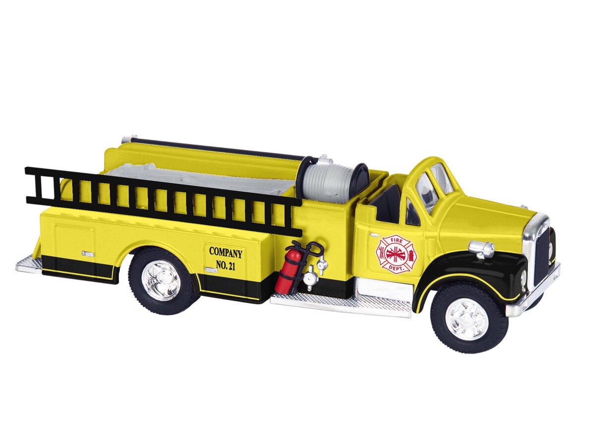 Lionel 2230070 O Yellow Diecast Fire Truck