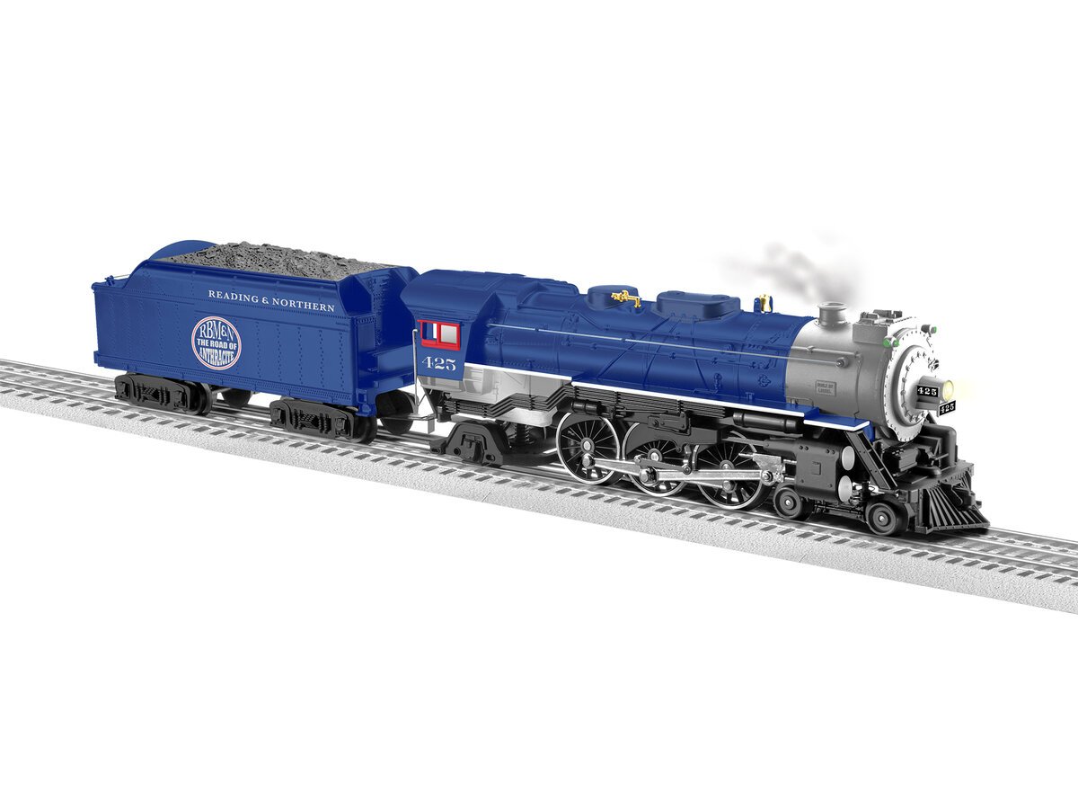 Lionel 2232130 O Reading & Northern LionChief Plus 2.0 Steam Locomotive #425