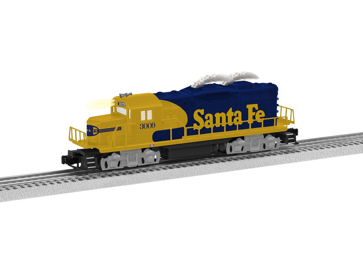 Lionel 2234140 O Santa Fe LionChief Plus 2.0 Diesel Locomotive #3009