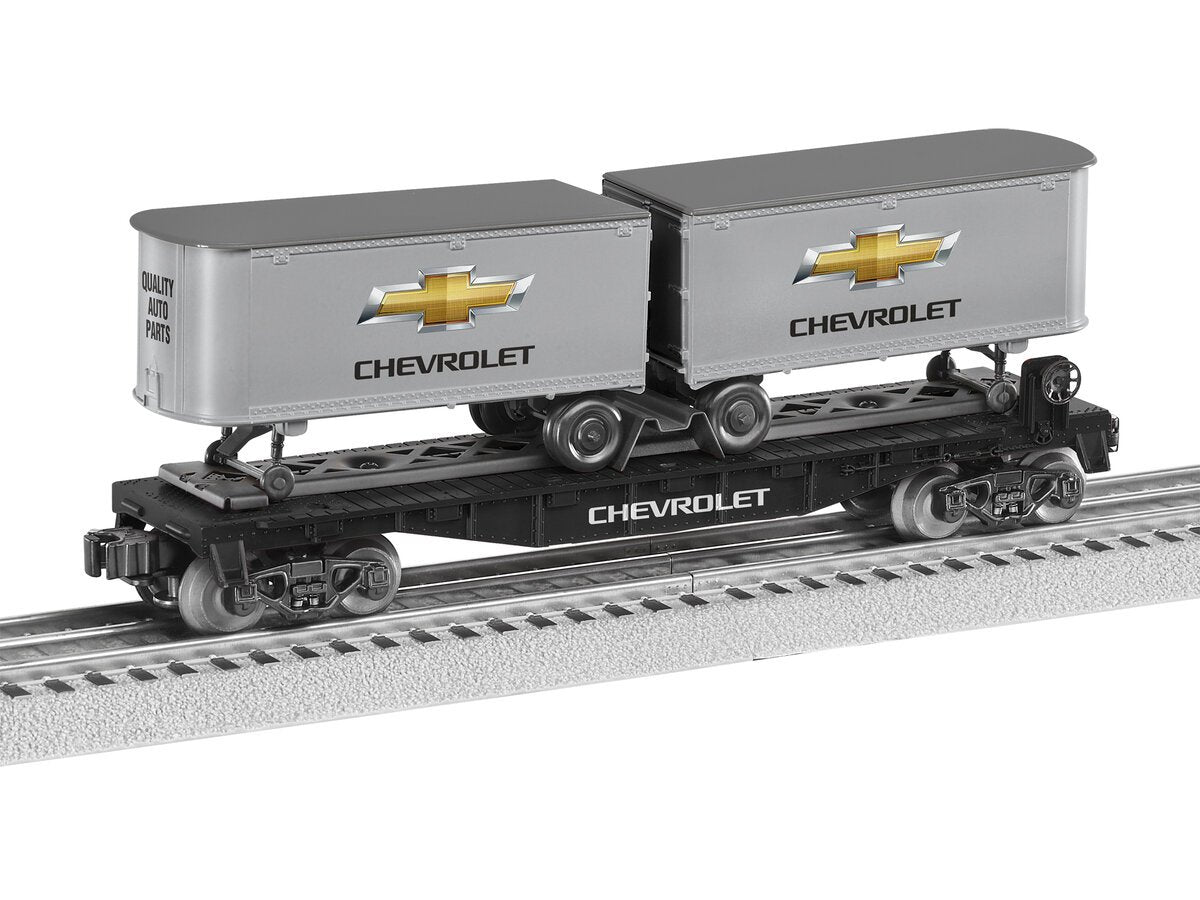 Lionel 2228450 O Chevrolet Flatcar with Piggyback Trailers