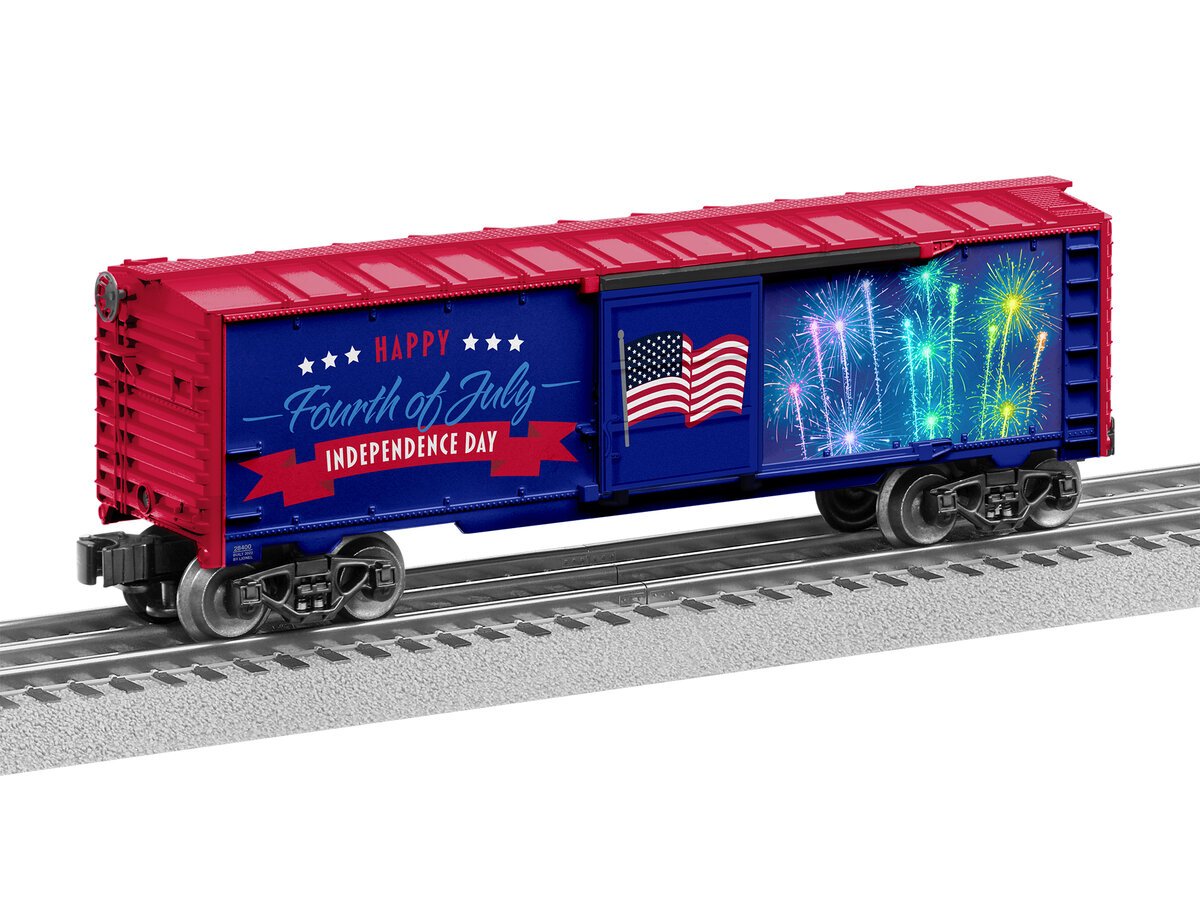 Lionel 2228400 O Fourth of July Illuminated Car with Sound