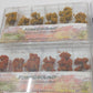 The N Scale Architect 1- 60503 Lot of 4 N Scale Fall Trees Old Growth Mix