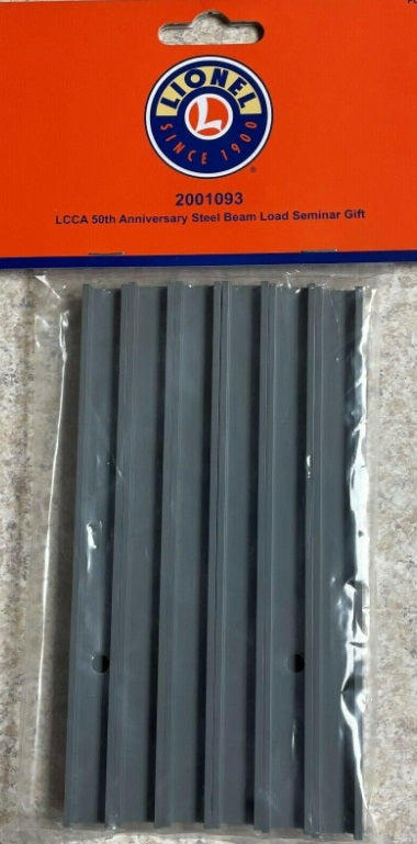Lionel 2001093 O LCCA 50th Anniversary Steel Beam Load Seminar Gift