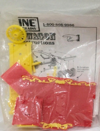 K-Line K6900-14 R &Y O Circus Wagon Red & Yellow Kit