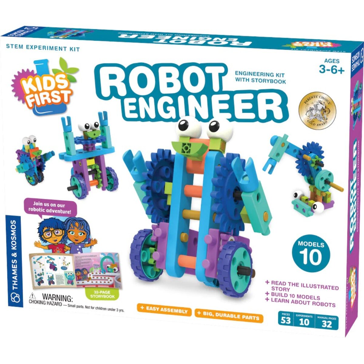 Thames & Kosmos 567009B Kids First Robot Engineer - Box Version