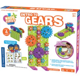 Thames & Kosmos 567018 Kids First Intro to Gears STEM Experiment Kit