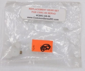 Common Sense RC CSRC-GS-55 Replacement Gear Set For CSRC-GS-55