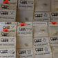 Cary Loco Works Lot of 16 HO Brass Assorted Parts Lamp, Headlight, Bell, Pipe