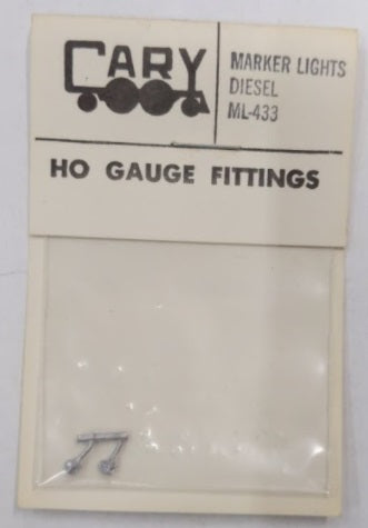 Cary Loco Works ML-433 HO Marker Lights Diesel