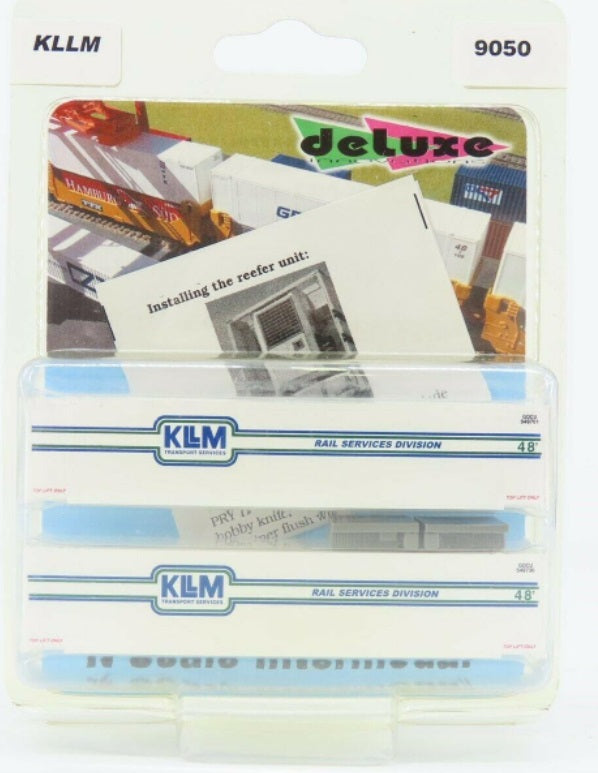 Deluxe Innovations 9050 N Scale KLLM 48' Containers