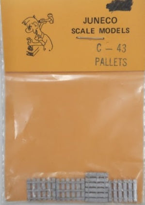 Juneco C-43 HO Pallets (Bag of 4)