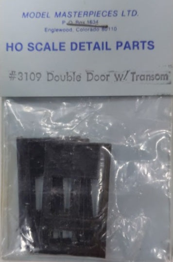 Model Masterpieces 3109 HO Double Door W/Transom