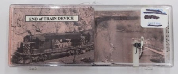Accurate Lighting 144-610 End Of Train Device Side Mounted On A Kadee #5 Coupler