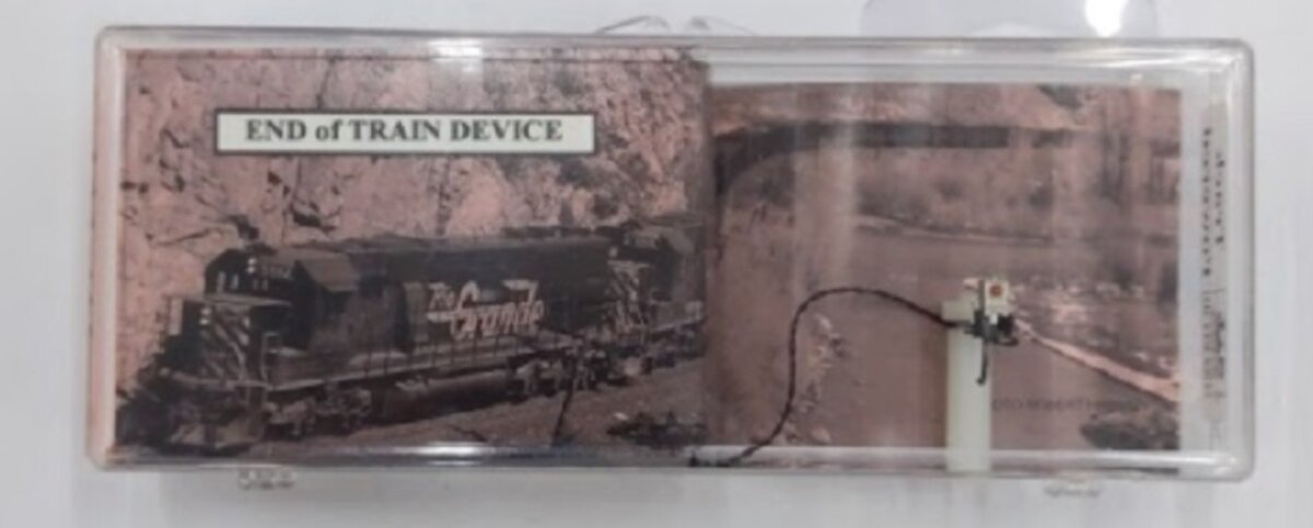 Accurate Lighting 114-711 HO Scale End Of Train Device DCC-Track Powered