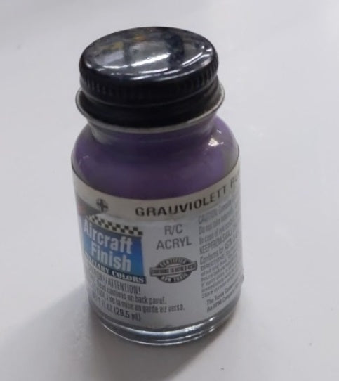Pactra 5914 Gray-Violet Acrylic Paint 1 oz Aircraft Finish