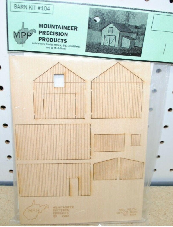 MPP 104 HO Laser Cut Barn Kit