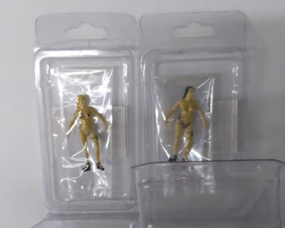 Scenic Express Lot of 2 O Scale Exotic Dancer Figures 1035 Roxanne 1034 Maxine