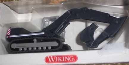 Wiking 660 05 26 HO Black Raupenbagger Excavator
