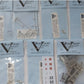 Berkshire Valley L-2 Lot of 7 O Scale Hindges, Knobs, Handles, Tools, Latches