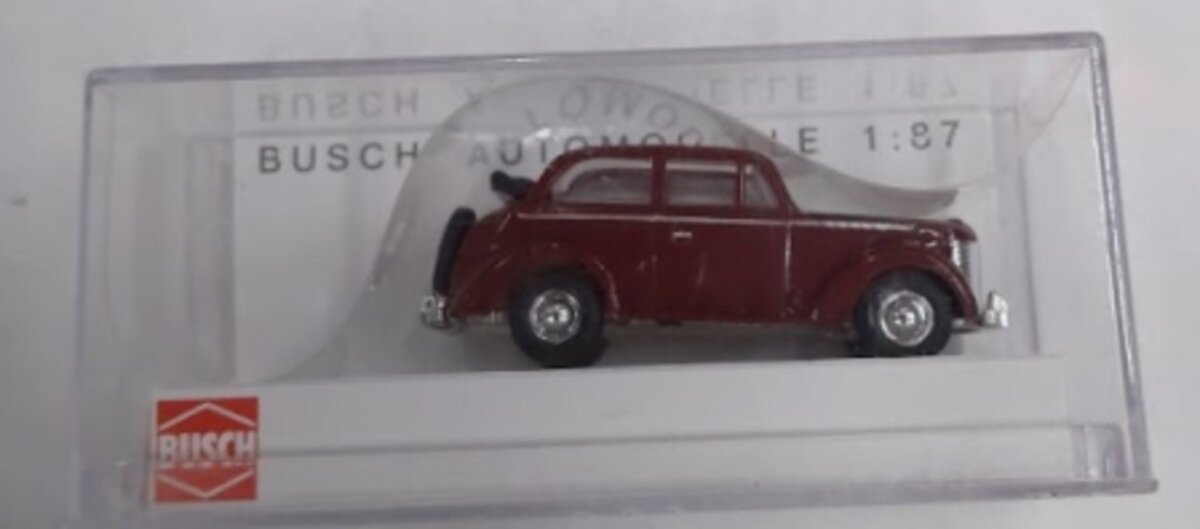 Busch 41110 HO 38 Opel Olympia Convertible Car Assorted Colors