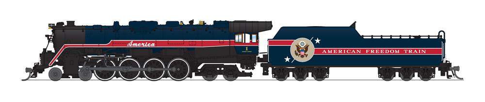 Broadway Limited 7407 N Reading T1 4-8-4 Steam Loco - Sound/DC/DCC and Smoke #1