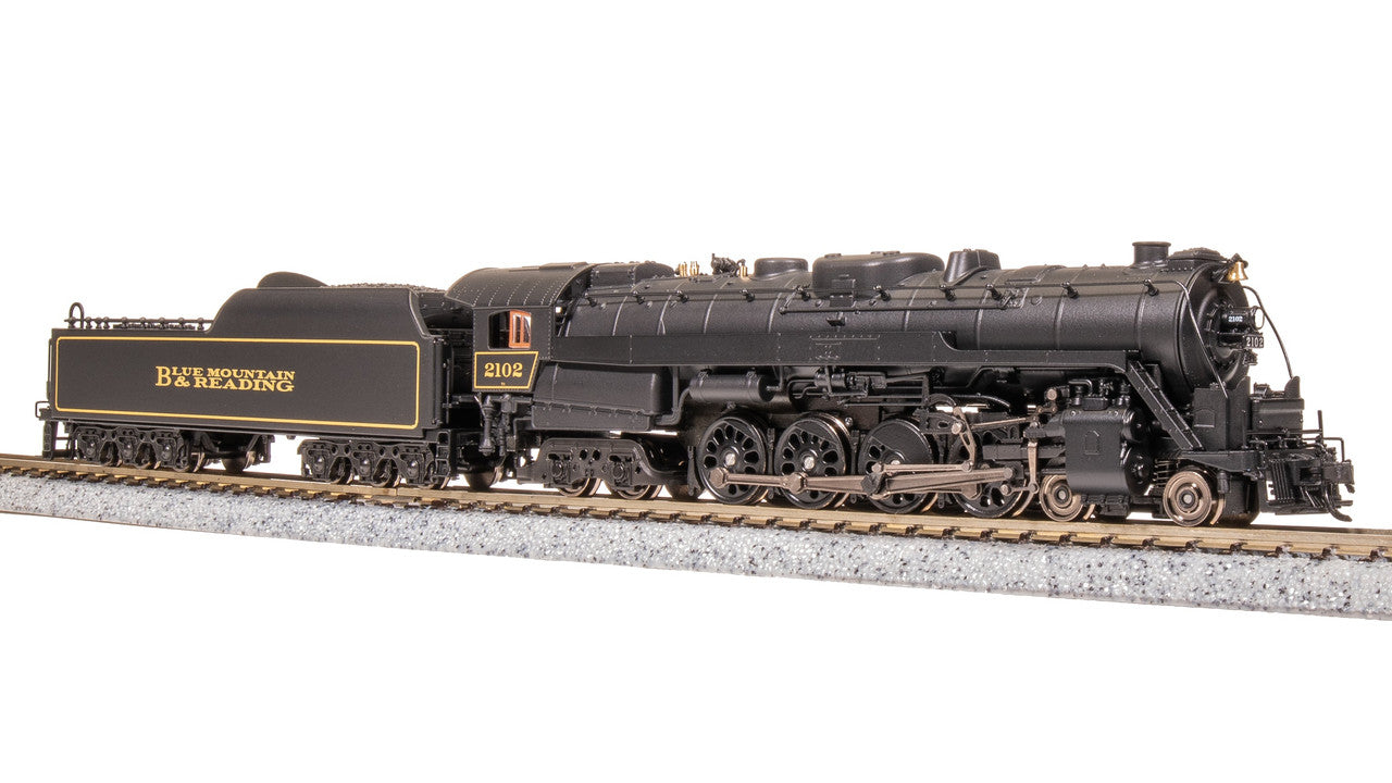 Broadway Limited 7408 N Reading T1 4-8-4 Steam Loco - Sound/DC/DCC & Smoke #2102